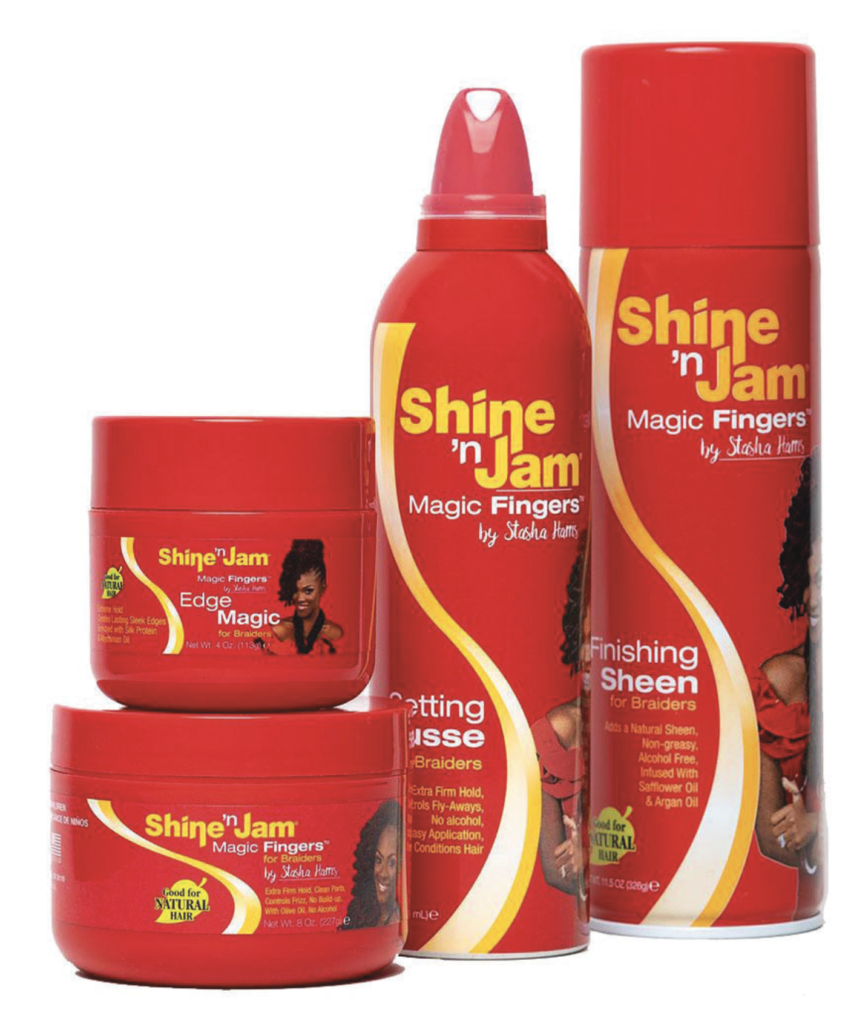 Shine And Jam Magic Gel For Braids Strong Hold Edge Control No Flake Hair  Styling Gel For Braiding Twisting Smooth Edges Cornrow